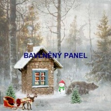 Bavlněný panel - varianty velikostí - 161-45