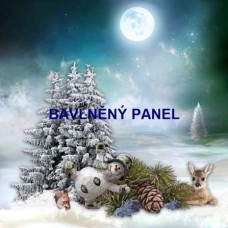 Bavlněný panel - varianty velikostí - 161-47