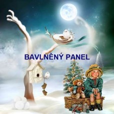 Bavlněný panel - varianty velikostí - 161-48