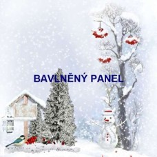 Bavlněný panel - varianty velikostí - 161-51