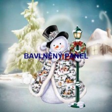 Bavlněný panel - varianty velikostí - 161-54