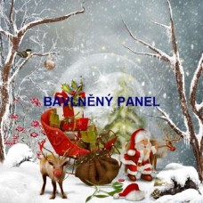 Bavlněný panel - varianty velikostí - 161-56