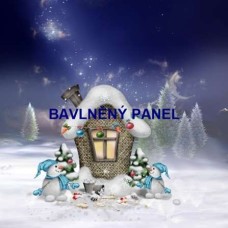 Bavlněný panel - varianty velikostí - 161-61
