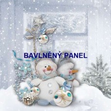 Bavlněný panel - varianty velikostí - 161-64