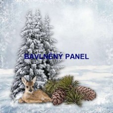 Bavlněný panel - varianty velikostí - 161-68