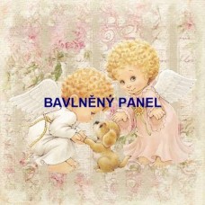 Bavlněný panel - varianty velikostí - 161-75