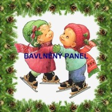 Bavlněný panel - varianty velikostí - 161-85