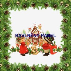 Bavlněný panel - varianty velikostí - 161-88