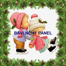 Bavlněný panel - varianty velikostí - 161-89