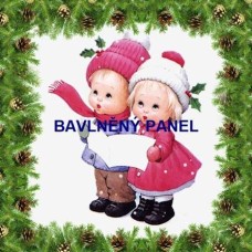 Bavlněný panel - varianty velikostí - 161-90