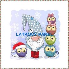 Bavlněný panel - varianty velikostí - 162-36