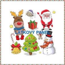 Bavlněný panel - varianty velikostí - 162-39