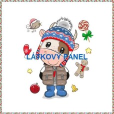 Bavlněný panel - varianty velikostí - 162-40