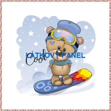 Bavlněný panel - varianty velikostí - 162-53