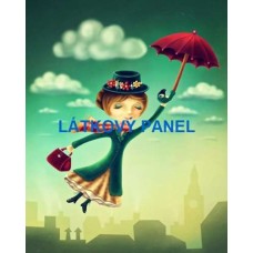 Bavlněný panel - MARRY POPPINS  -  196-100