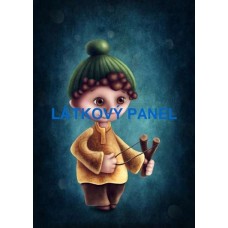 Bavlněný panel - ZNAMENÍ ZVĚROKRUHU  -  196-135
