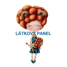 Bavlněný panel - ZNAMENÍ ZVĚROKRUHU  -  196-144