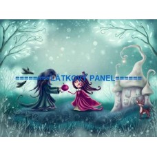 BAVLNĚNÝ PANEL Sněhurka 18x25cm  BSK-56