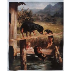 BAVLNĚNÝ PANEL 20 x 25 cm - vin373
