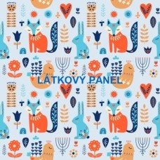 BAVLNĚNÝ PANEL i metráž -  varianty velikostí 203-76