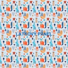 BAVLNĚNÝ PANEL i metráž -  varianty velikostí 203-76a