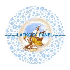 BAVLNĚNÝ PANEL  40 x 40 cm   LPF80