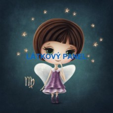 BAVLNĚNÝ PANEL Panna 25x25 cm  BSK-195