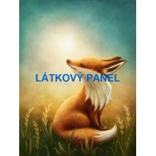 Bavlněný panel - LIŠTIČKA LÉTO -  196-210