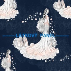 BAVLNĚNÝ PANEL - 25x25 cm  FCF227